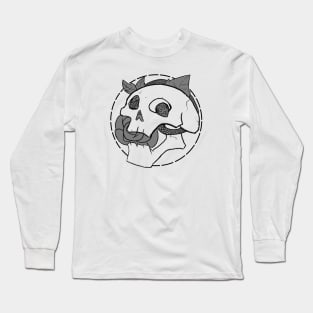 Swedish Skull Long Sleeve T-Shirt